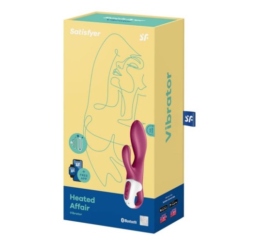 Wibrator króliczek ciepły satisfyer heated affair